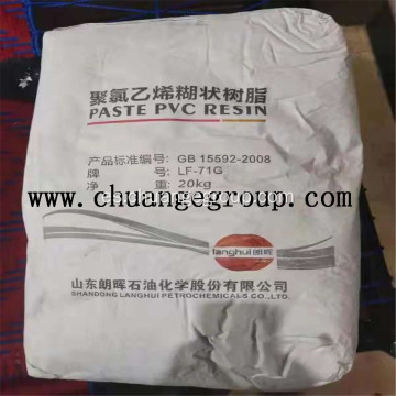 Resina de pasta de PVC de la marca Langhui LF-71G